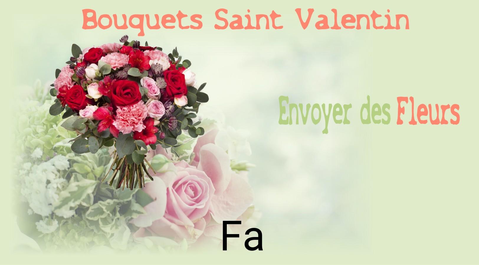 Roses de Saint-Valentin livrées à Fa